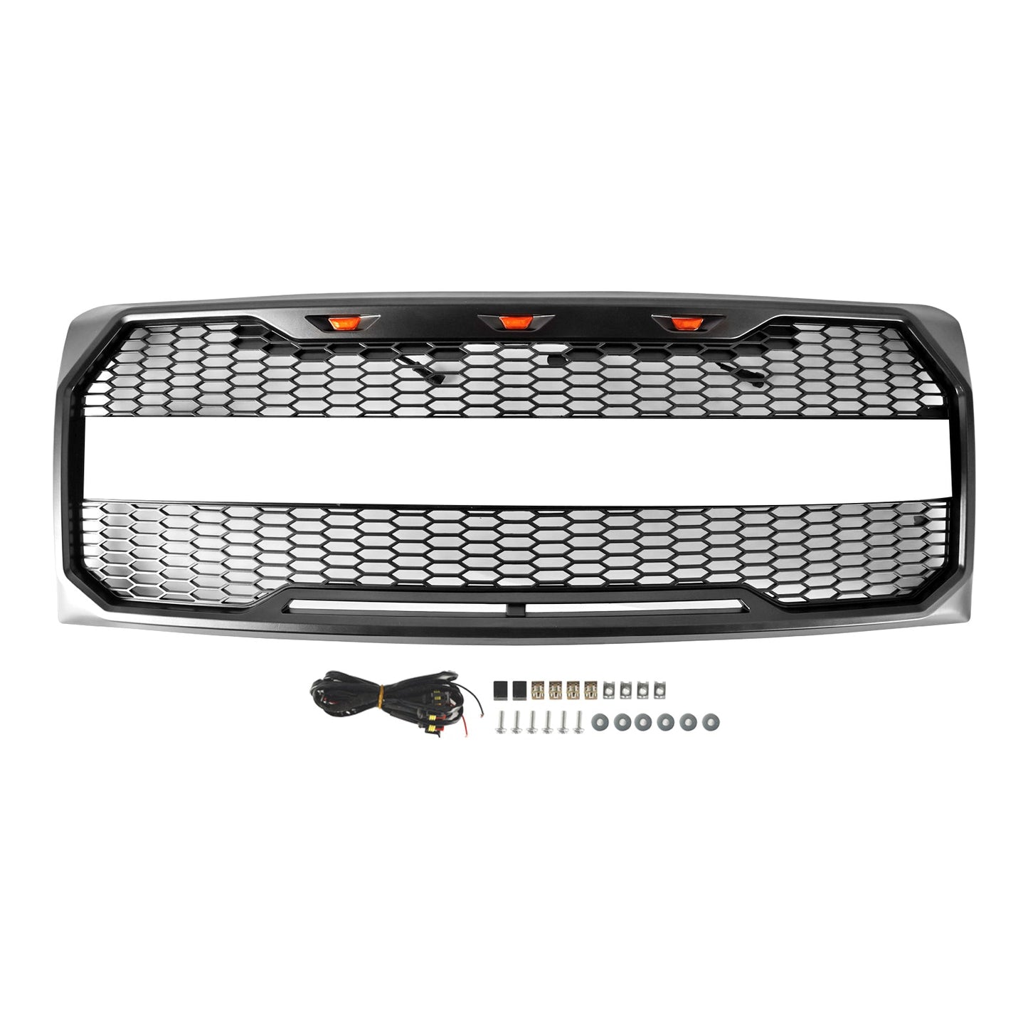 2009-2014 Ford F150 Raptor Style Raptor Style Front Bumper Grille Grill