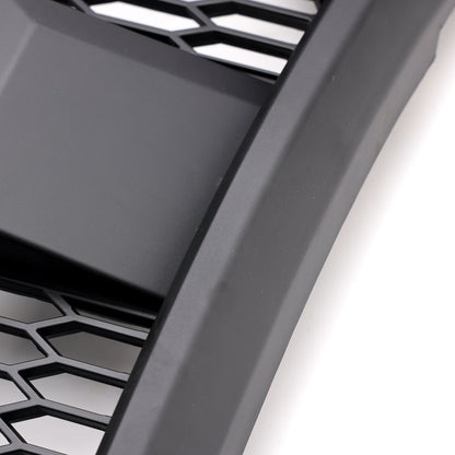 Ford F150 2009-2014 Black Raptor Style Front Bumper Grille Grill With LED