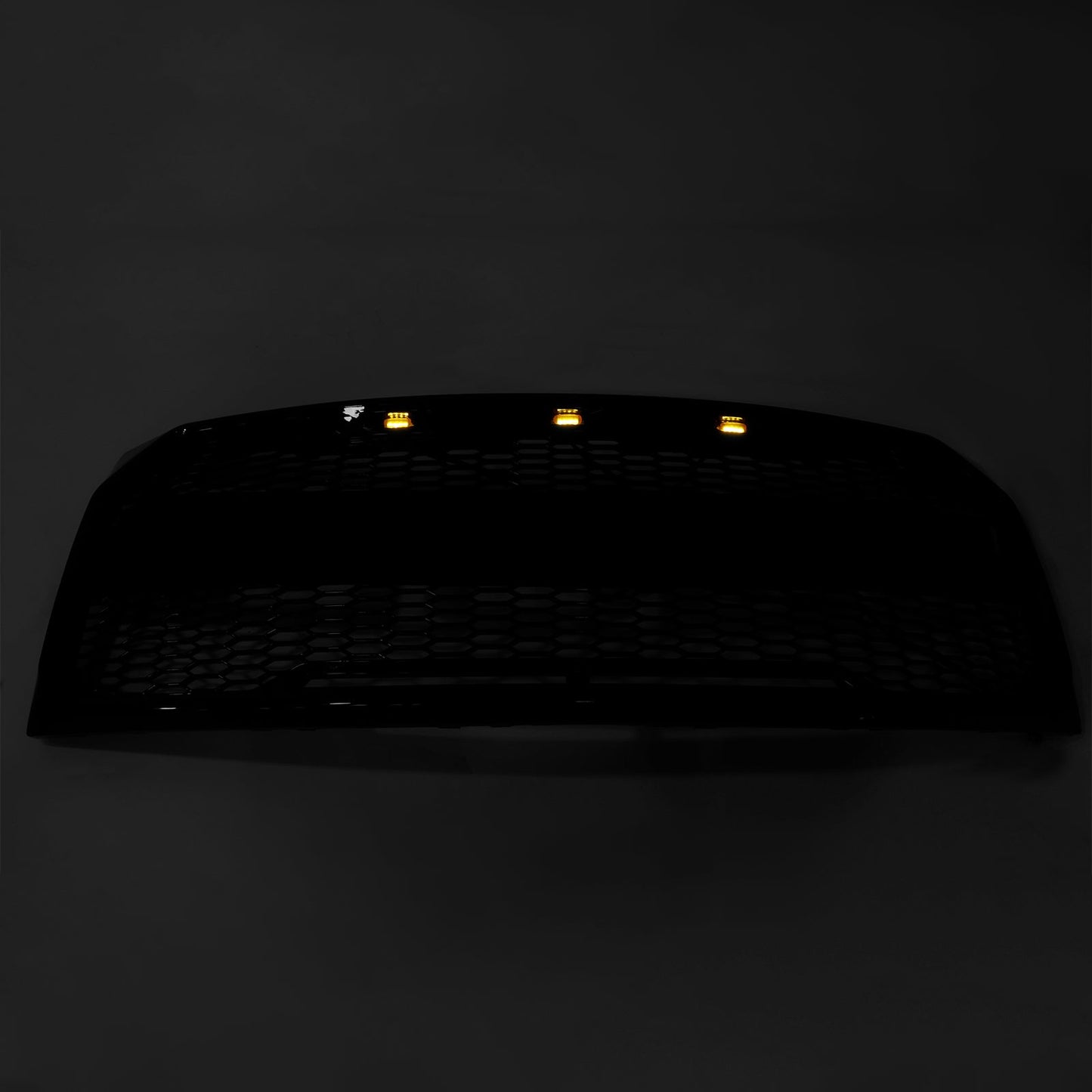 2009-2014 Ford F150 Gloss Black Raptor Style Front Bumper Grille Grill Generic