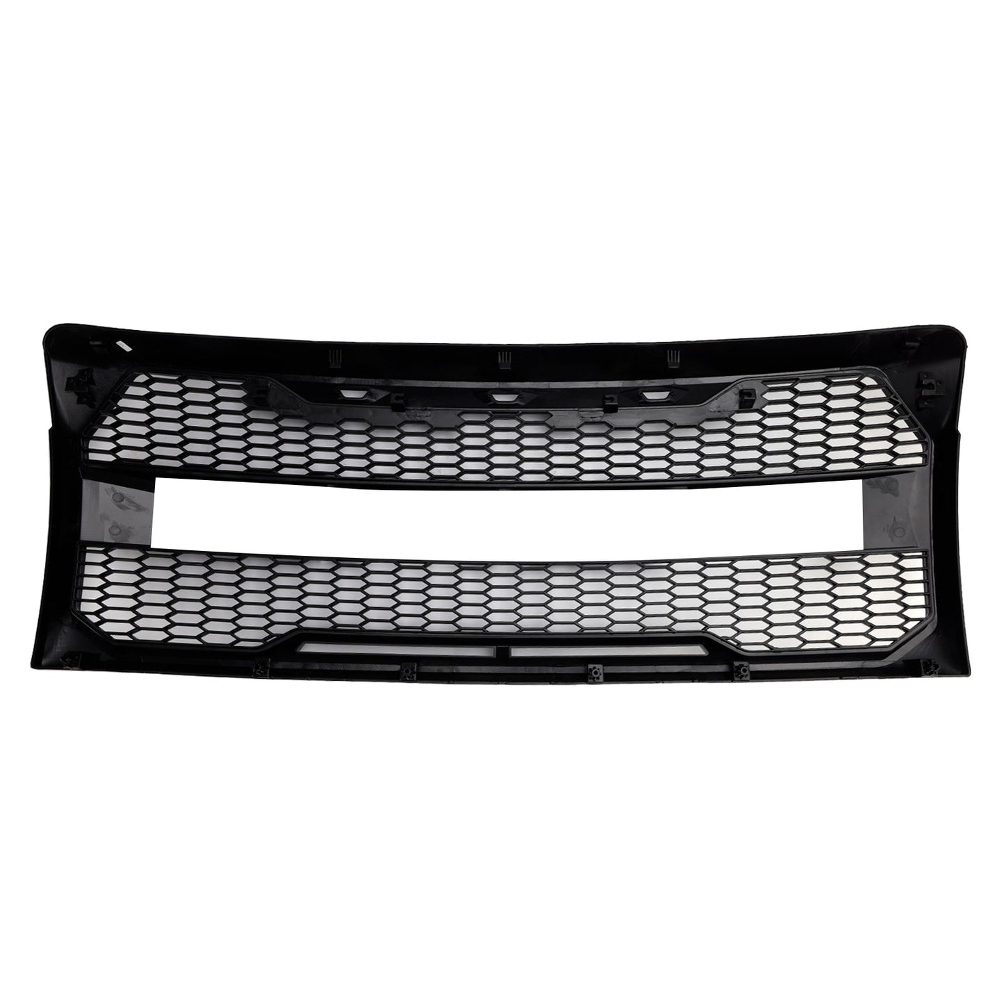 2009-2014 Ford F150 Gloss Black Raptor Style Front Bumper Grille Grill Generic