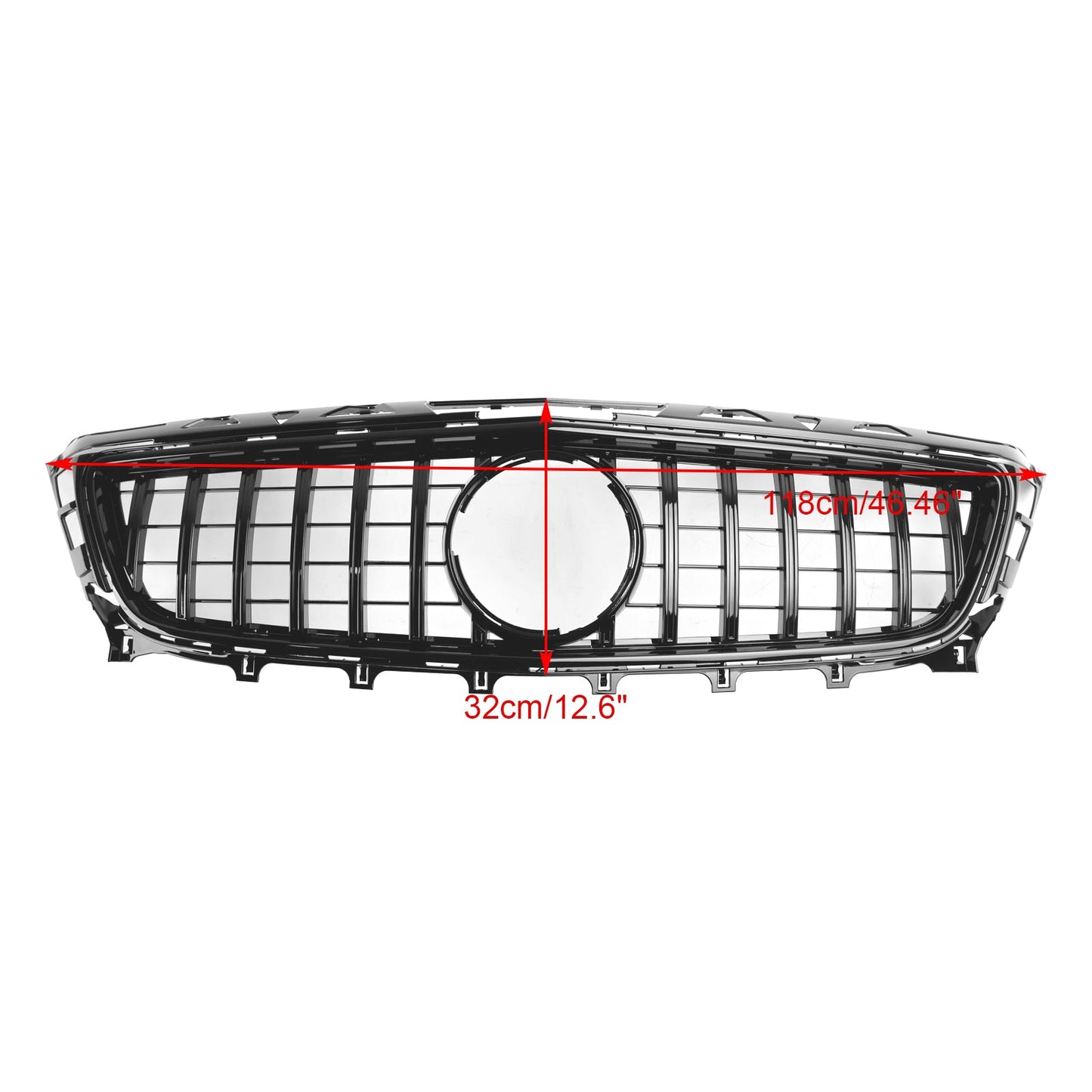 2011-2014 Mercedes-Benz CLS-Class W219 C219 Diamond Front Radiator Grille