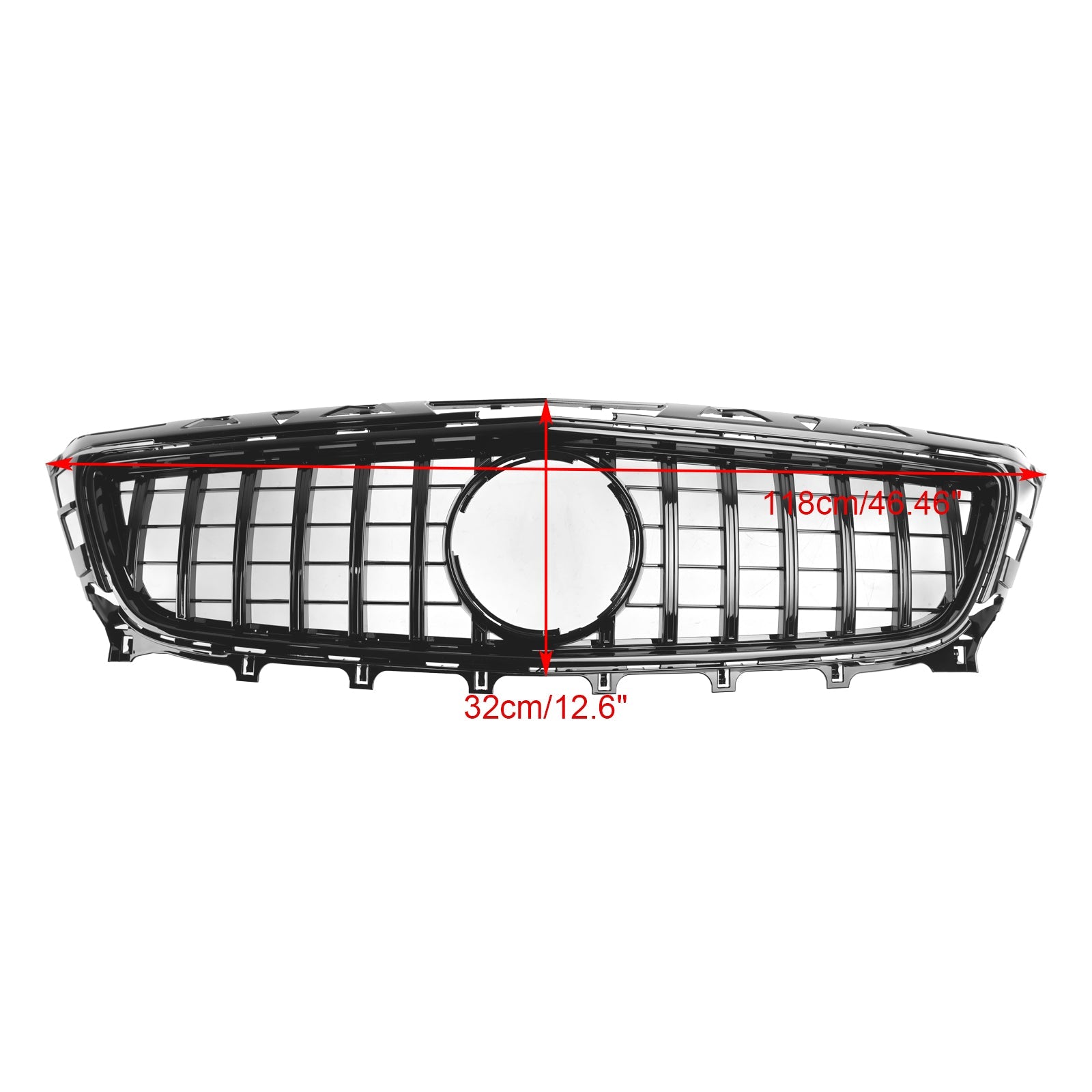 2011-2014 Mercedes-Benz CLS-Class W219 C219 Diamond Front Radiator Grille