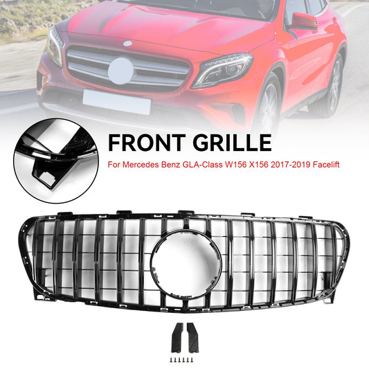 2017-2019 Mercedes-Benz GLA-Class W156 X156 Front Upper Grille