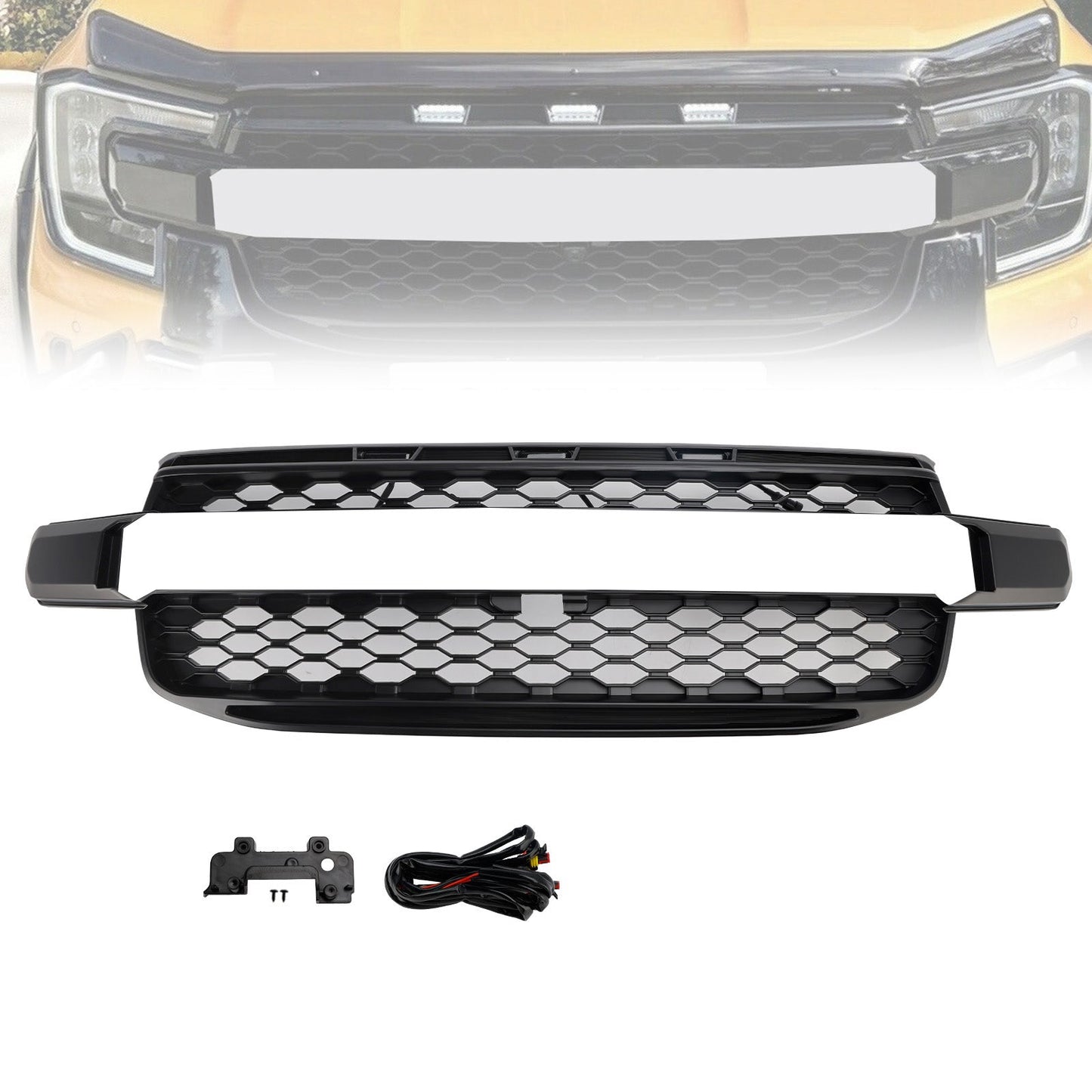 2023-2024 Ford Ranger Everest Next Gen Wildtrak Front Bumper Grill Grille
