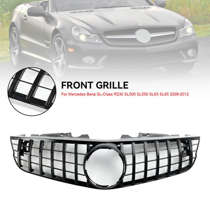2009-2012 Mercedes-Benz SL-Class R230 SL550 SL600 Front Bumper Upper Grille