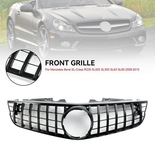 2009-2012 Mercedes-Benz SL-Class R230 SL550 SL600 Front Bumper Upper Grille