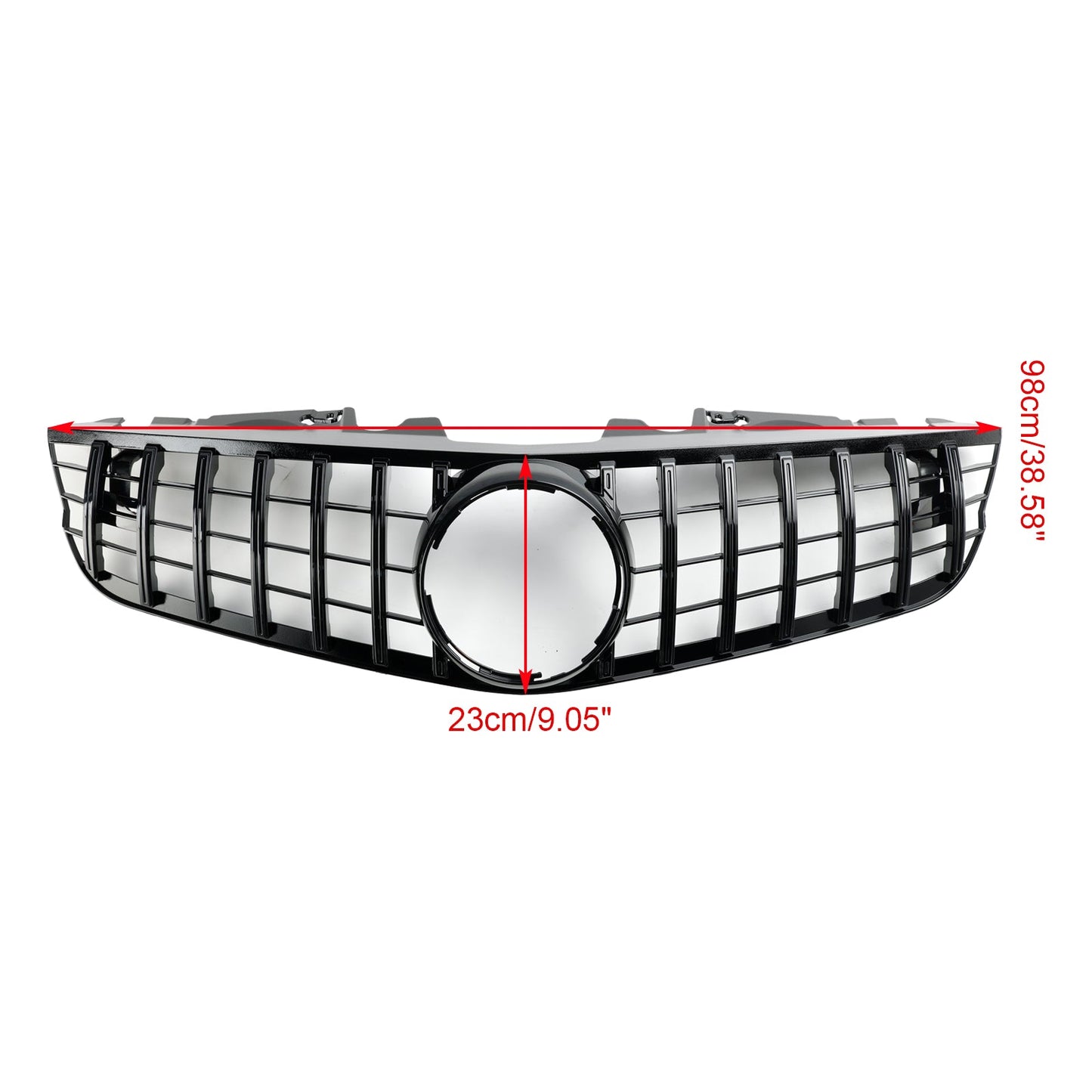 2009-2012 Mercedes-Benz SL-Class R230 SL550 SL600 Front Bumper Upper Grille