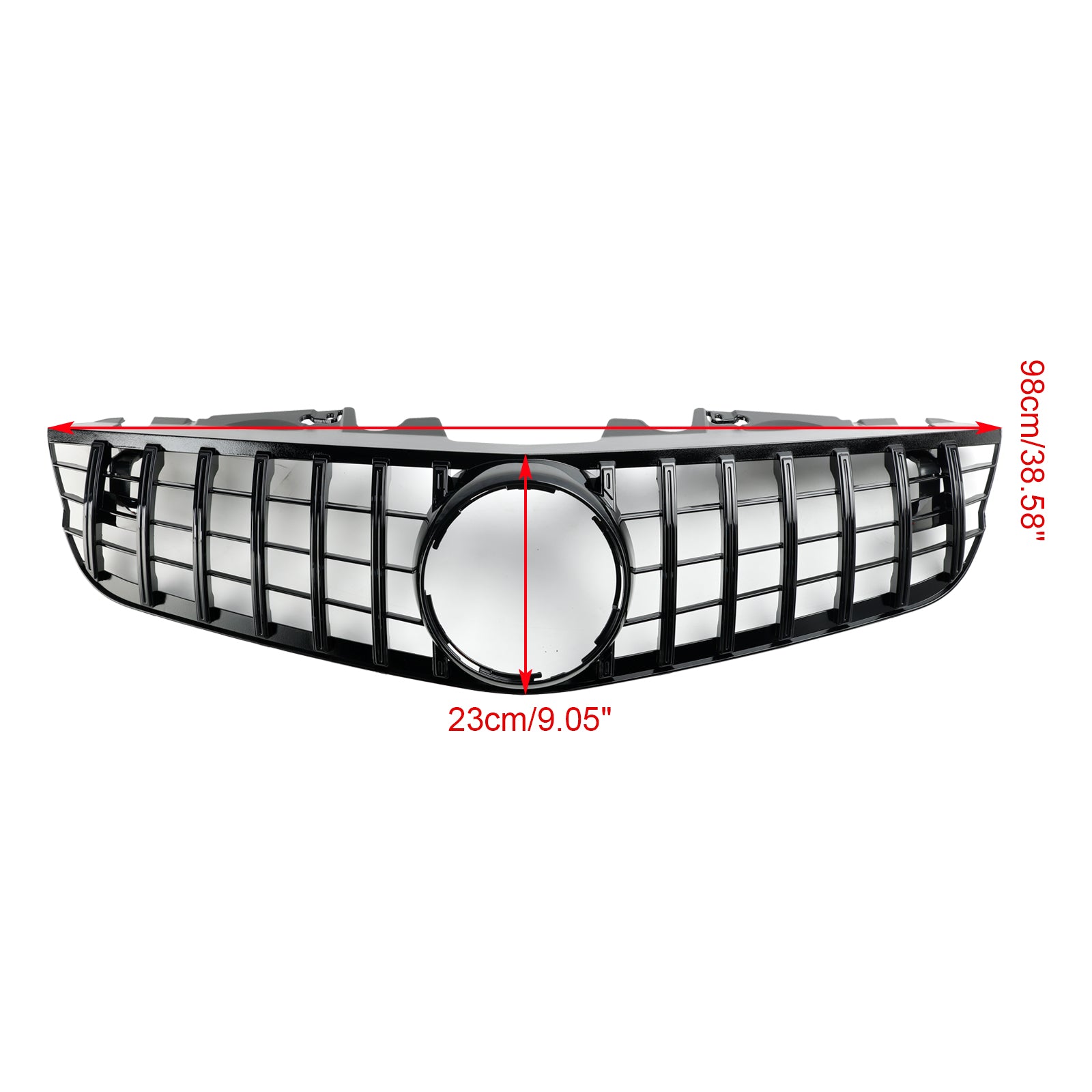 2009-2012 Mercedes-Benz SL-Class R230 SL550 SL600 Front Bumper Upper Grille