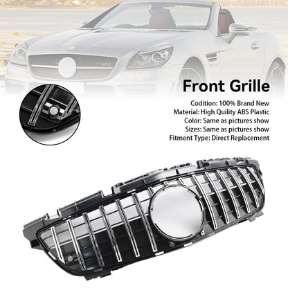 2011-2016 Mercedes-Benz SLK-Class R172 SLK55 Chrome Front Radiator Grille