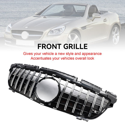 2011-2016 Mercedes-Benz SLK-Class R172 SLK55 Chrome Front Radiator Grille
