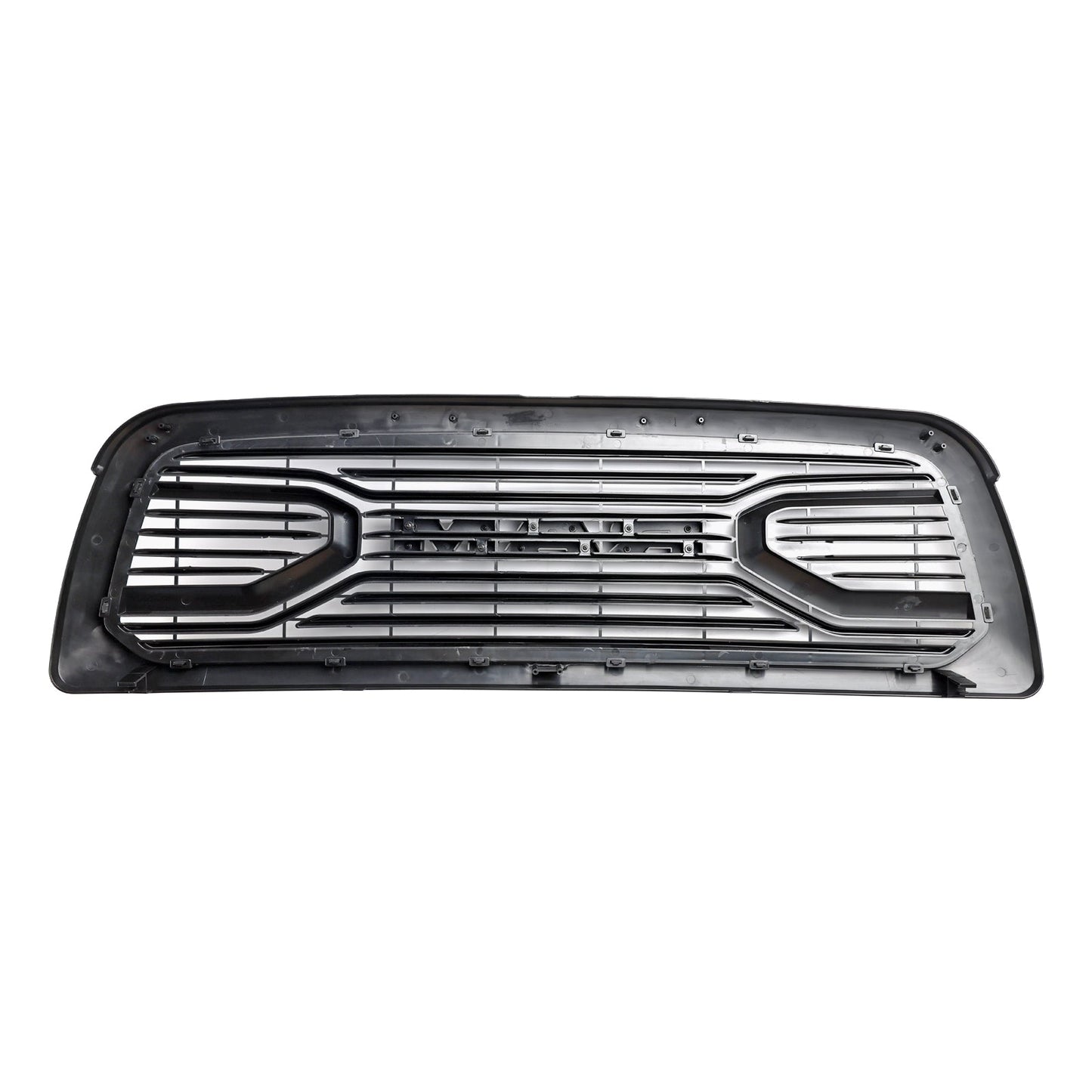 2009-2012 Dodge Ram 1500 Matte Black Front Bumper Grille with LED Light