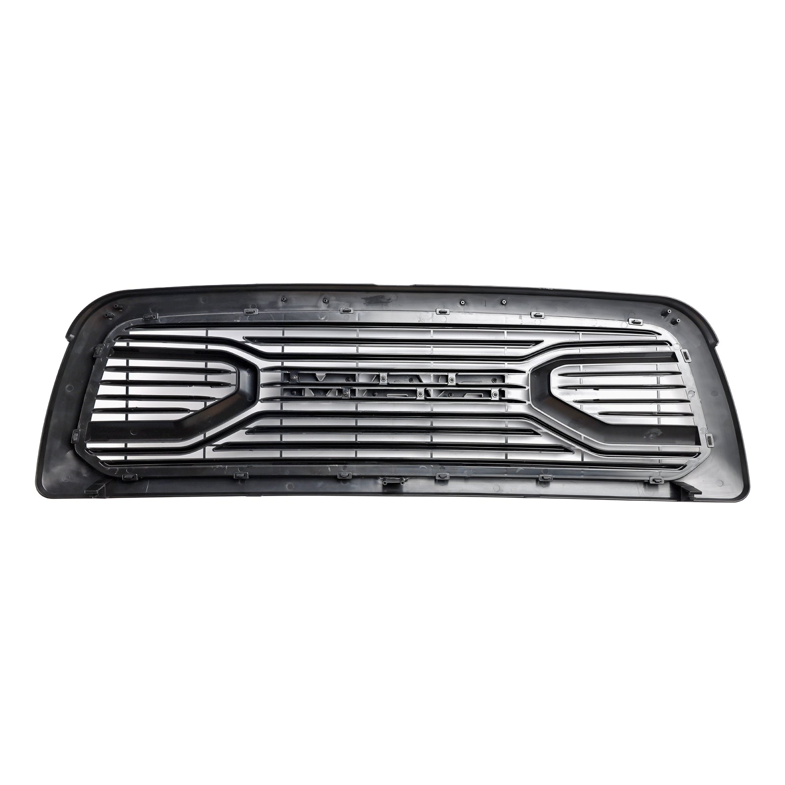 2009-2012 Dodge Ram 1500 Matte Black Front Bumper Grille with LED Light