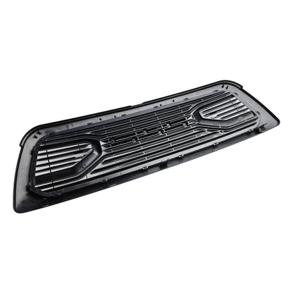 2009-2012 Dodge Ram 1500 Matte Black Front Bumper Grille with LED Light