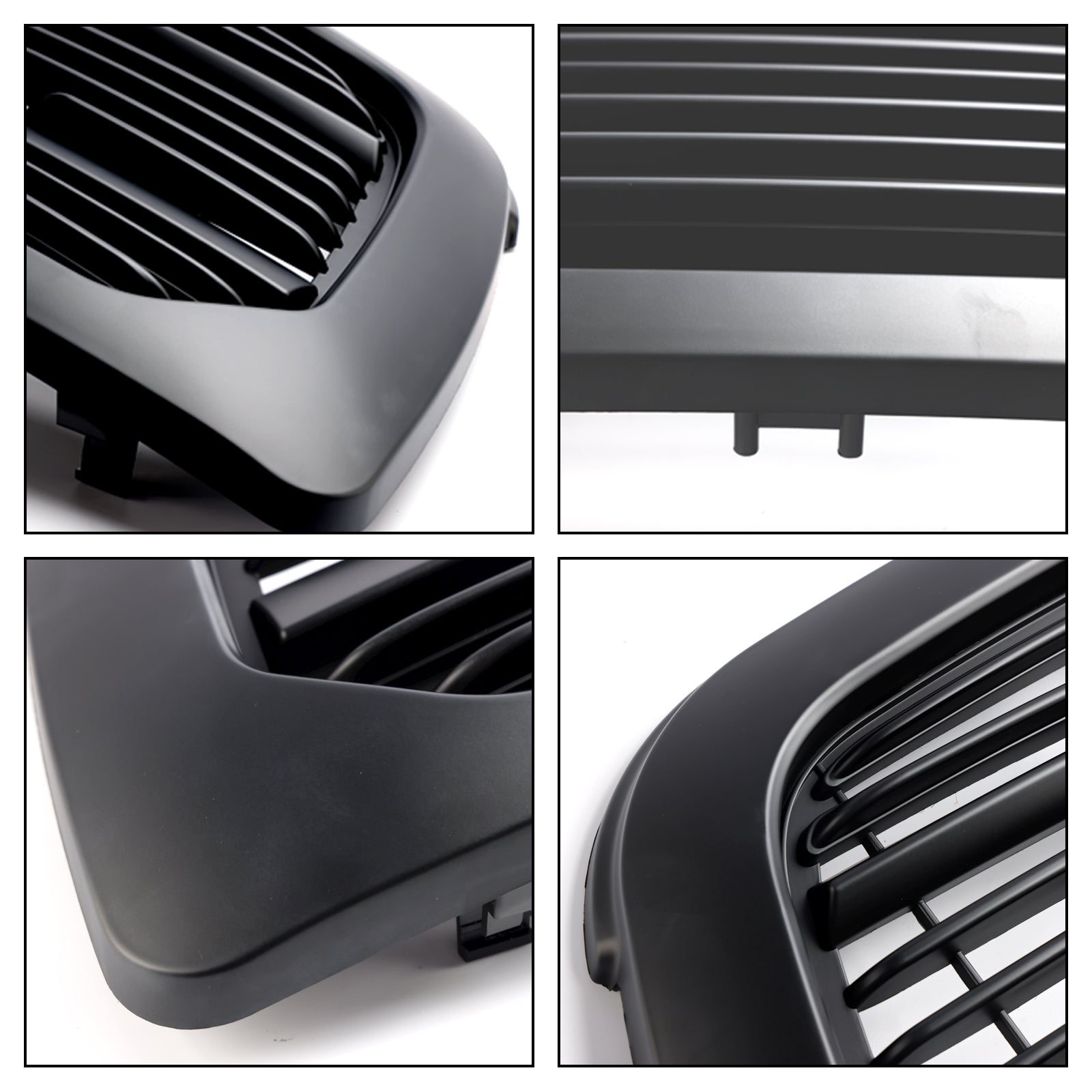2009-2012 Dodge Ram 1500 Matte Black Front Bumper Grille with LED Light