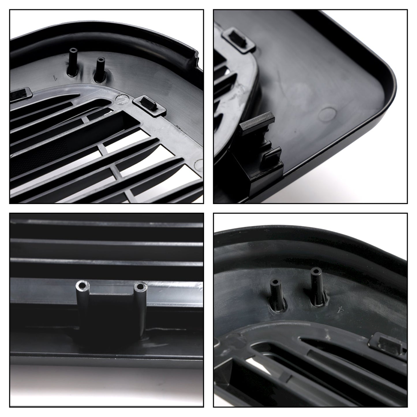 2009-2012 Dodge Ram 1500 Matte Black Front Bumper Grille with LED Light