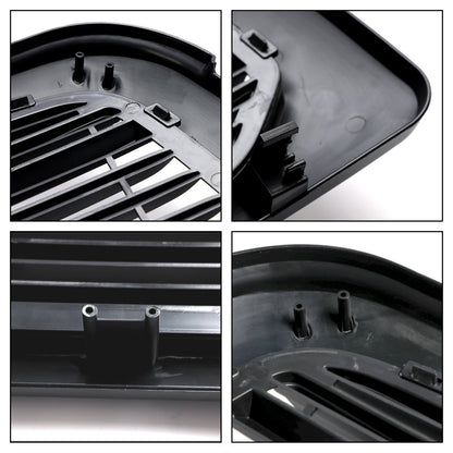 2009-2012 Dodge Ram 1500 Matte Black Front Bumper Grille with LED Light