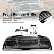 2009-2012 Dodge Ram 1500 Chrome Front Bumper Grille with LED Light