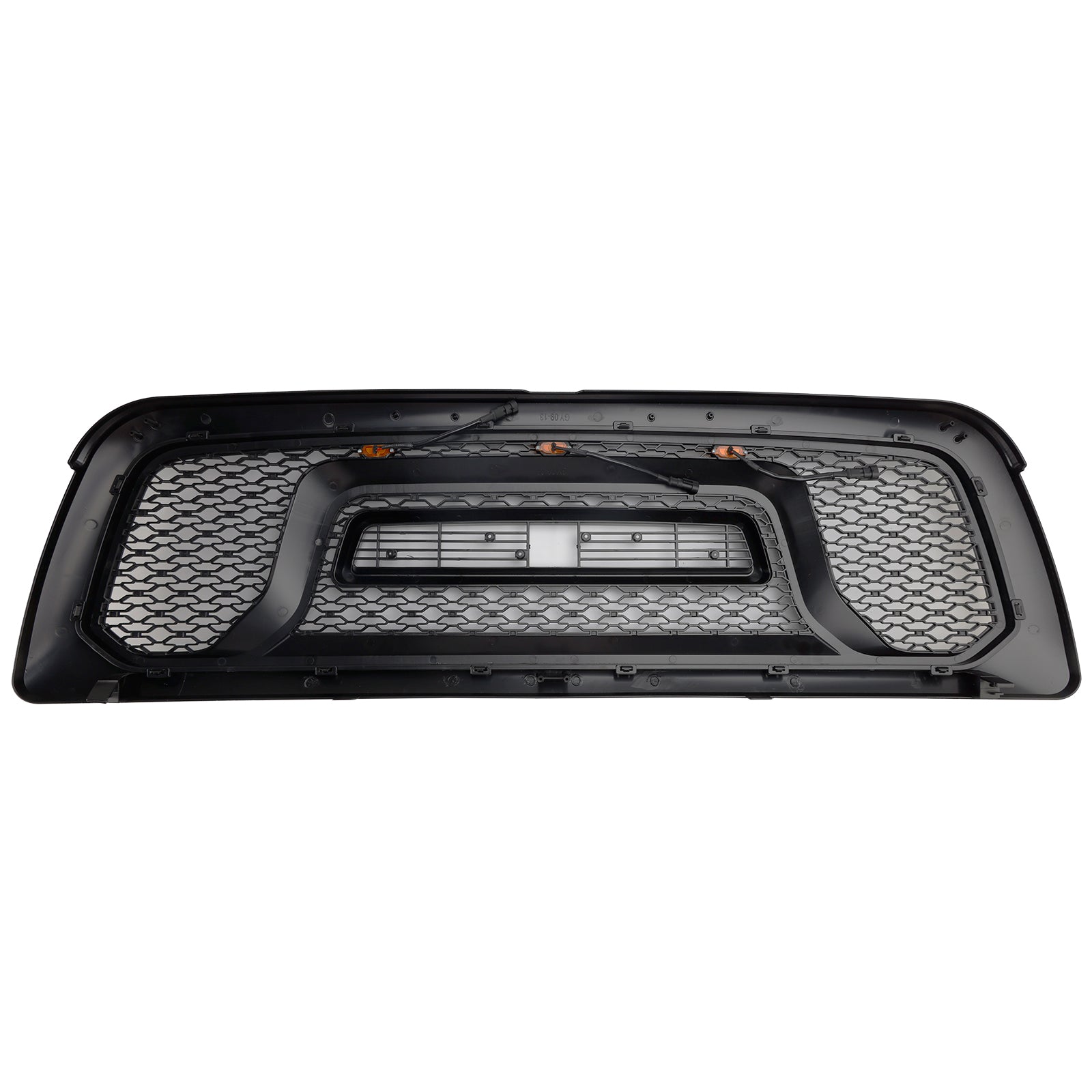 2009-2012 Dodge Ram 1500 Black Front Bumper Grille with LED Light