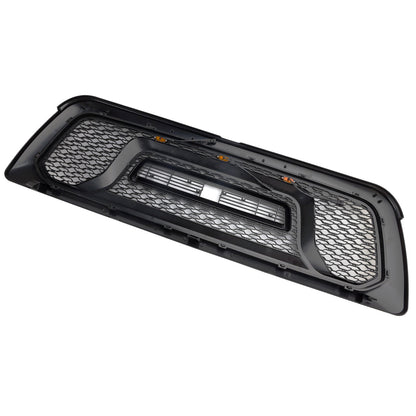 2009-2012 Dodge Ram 1500 Black Front Bumper Grille with LED Light