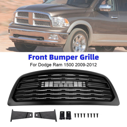 2009-2012 Dodge Ram 1500 LTD Style Front Bumper Grille with LED Light