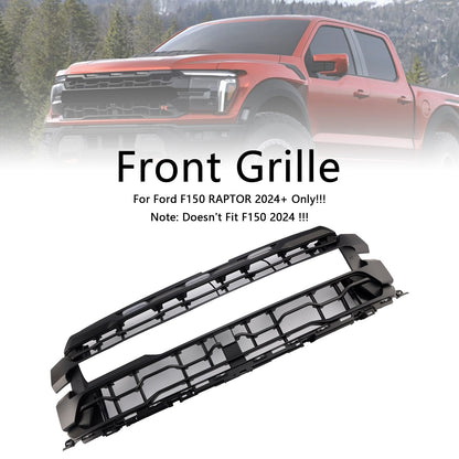 2024-On Ford F150 Raptor Only Black Front Bumper Grille Grill Generic
