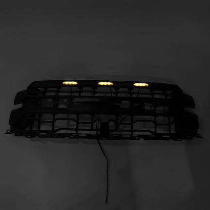 2024-On Ford F150 Raptor Only Black Front Bumper Grille Grill Generic