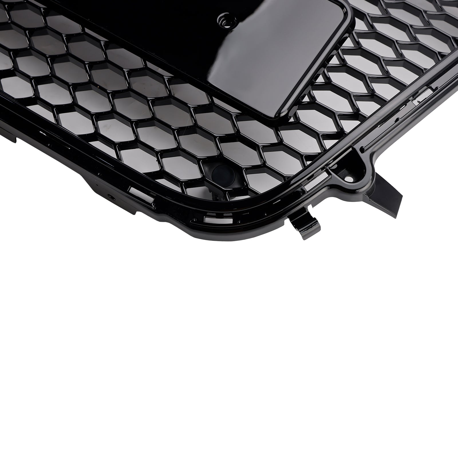 2010-2014 Audi A1 S1 Gloss Black Front Honeycomb Bumper Grill Grille