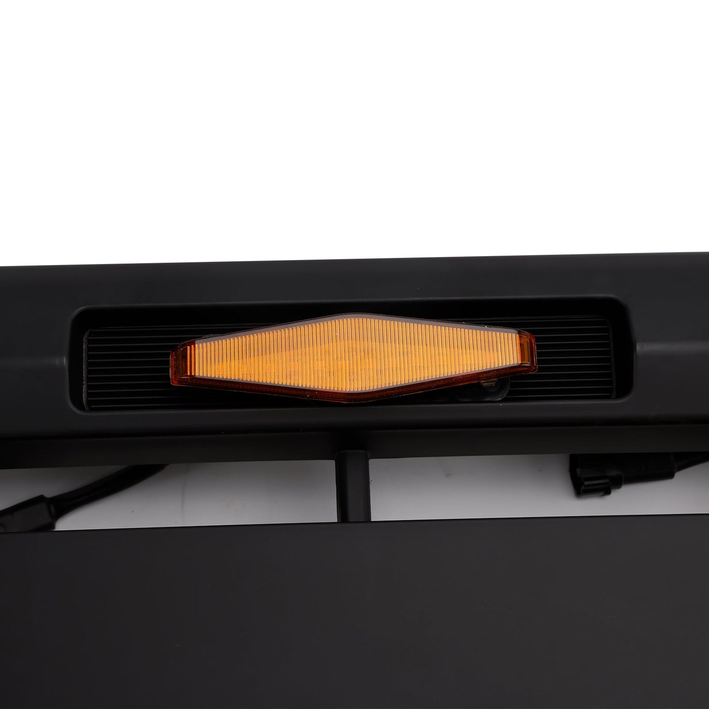 Ford Ranger 1998-2000 Matt Black Front Bumper Grill Grille With LED Light