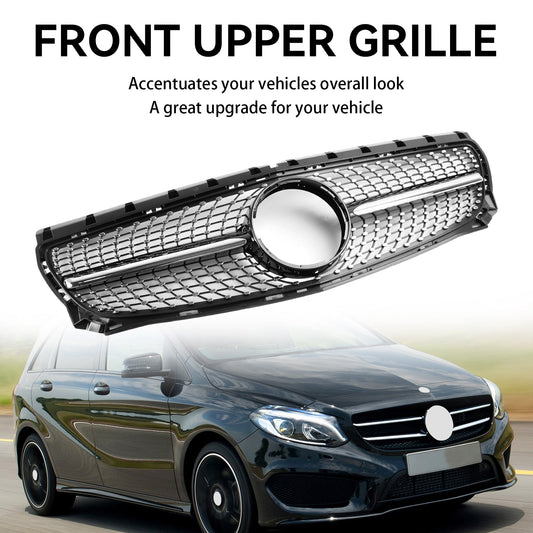 2011-2014 Mercedes-Benz B-Class W246 Diamond Front Bumper Grille (A2468850722)
