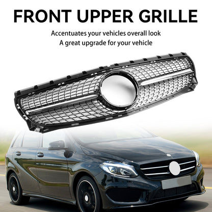 2011-2014 Mercedes-Benz B-Class W246 B160 Diamond Front Radiator Grille (A2468850722)