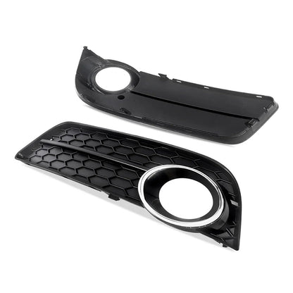 2008-2011 Audi A5 Front Fog Lamp Grille — Pair (8T0807681 / 8T0807682)