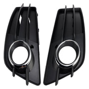2008-2012 Audi A4 B8 S-Line S4 Fog Light Grill — Pair (8K0807681C01C / 8K0807682C01C)