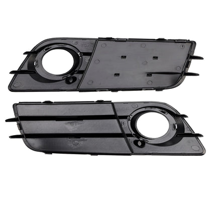 2008-2012 Audi A4 B8 S-Line S4 Fog Light Grill — Pair (8K0807681C01C / 8K0807682C01C)