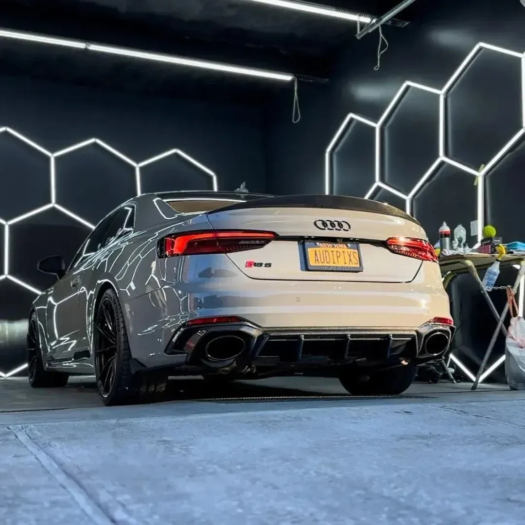 High Kick Carbon Fiber Trunk Spoiler - Audi RS5/S5/A5 B9/B9.5