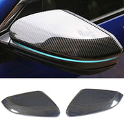 Honda Civic 10th 2016-2021 Mirror Covers Replacment  Style Carbon Fiber