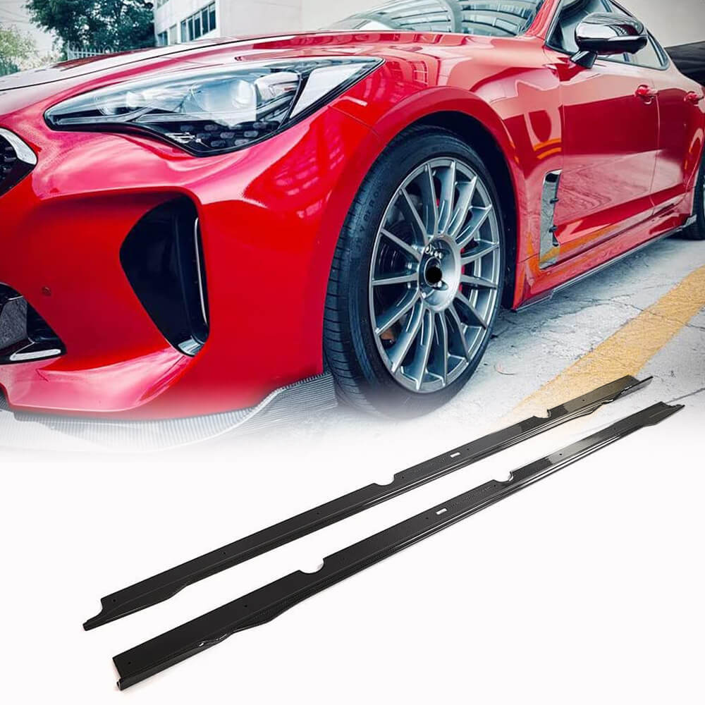 Kia Stinger 2018-2023 Side Skirts Carbon Fiber/FRP