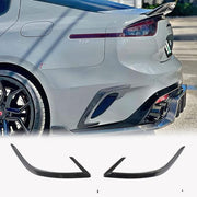 Kia Stinger 2018-2023 Rear Bumper Splitters Carbon Fiber/FRP