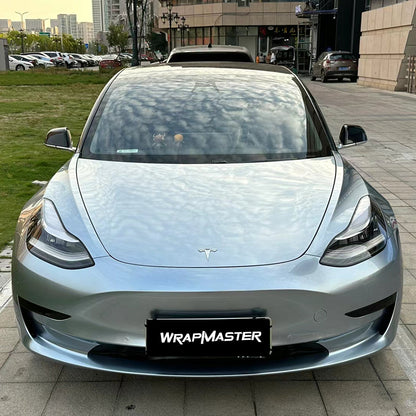 Liquid Metallic Grey Car Wrap