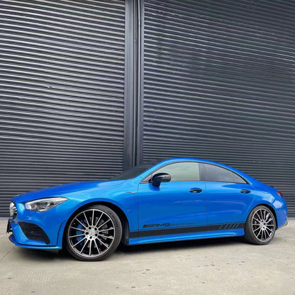 Gloss Liquid Metallic Olympic Blue Vinyl Wrap (PET Liner)