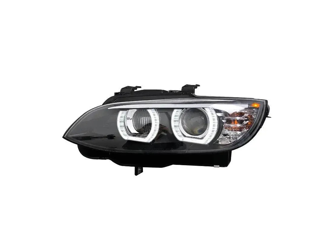 BMW E92 Pre-LCI Coupe / M3 LCI-Style Angel Eyes LED Headlights Pair