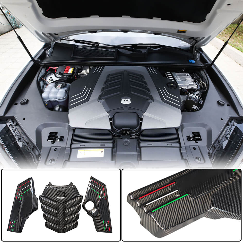 Lamborghini Urus 2018-2022 Engine Bay Covers Dry Carbon Fiber