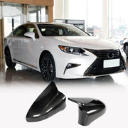 Lexus ES250 IS300 2014-2020 Mirror Cover Caps Dry Carbon Fiber Add on Style