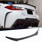 Lexus RCF Base Coupe 2-Door 2015-2018 Rear Trunk Spoiler Carbon Fiber
