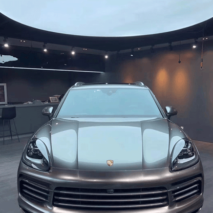Liquid Metallic Silver Car Wrap