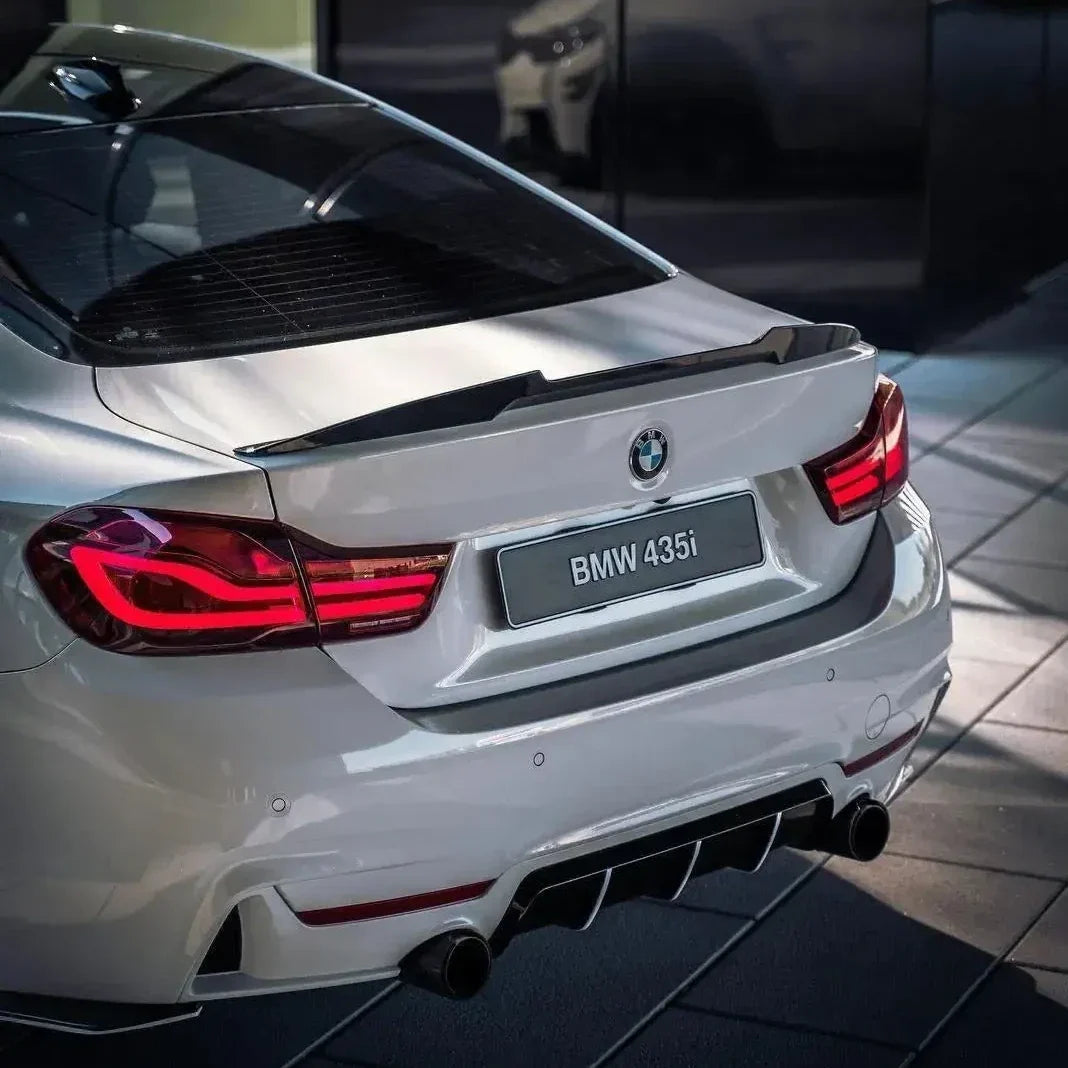 BMW 4 Series F32/F33/F36 M4-Style Dry Carbon Trunk Lip Spoiler