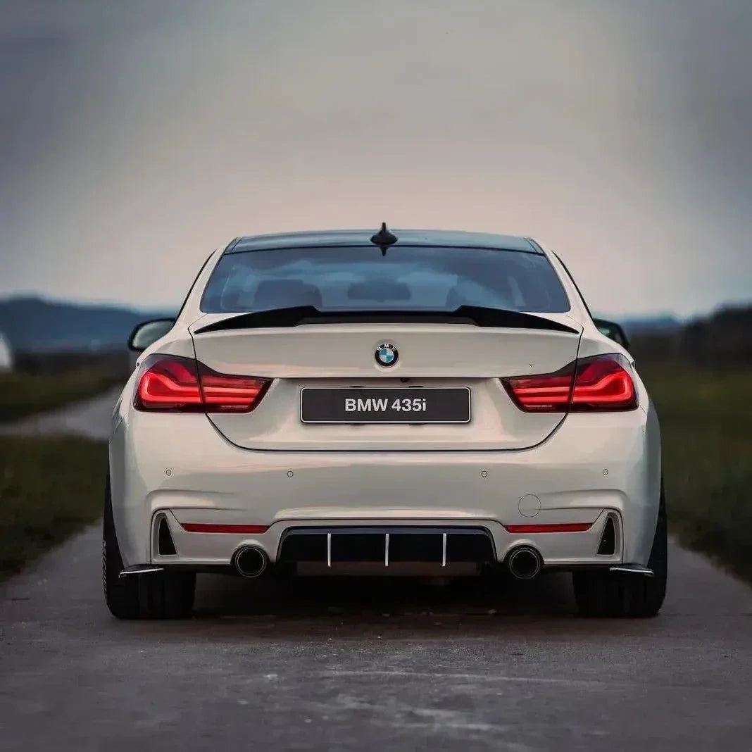 BMW 4 Series F32/F33/F36 M4-Style Dry Carbon Trunk Lip Spoiler