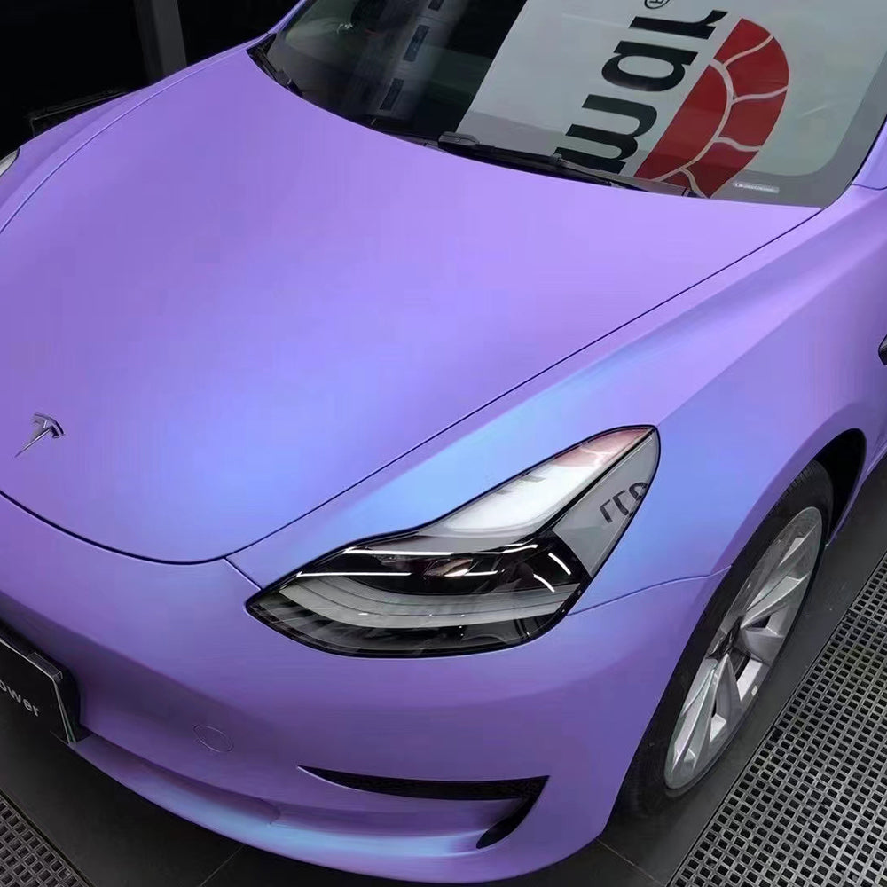Twin Color Gloss Metallic Color Shift Wrap