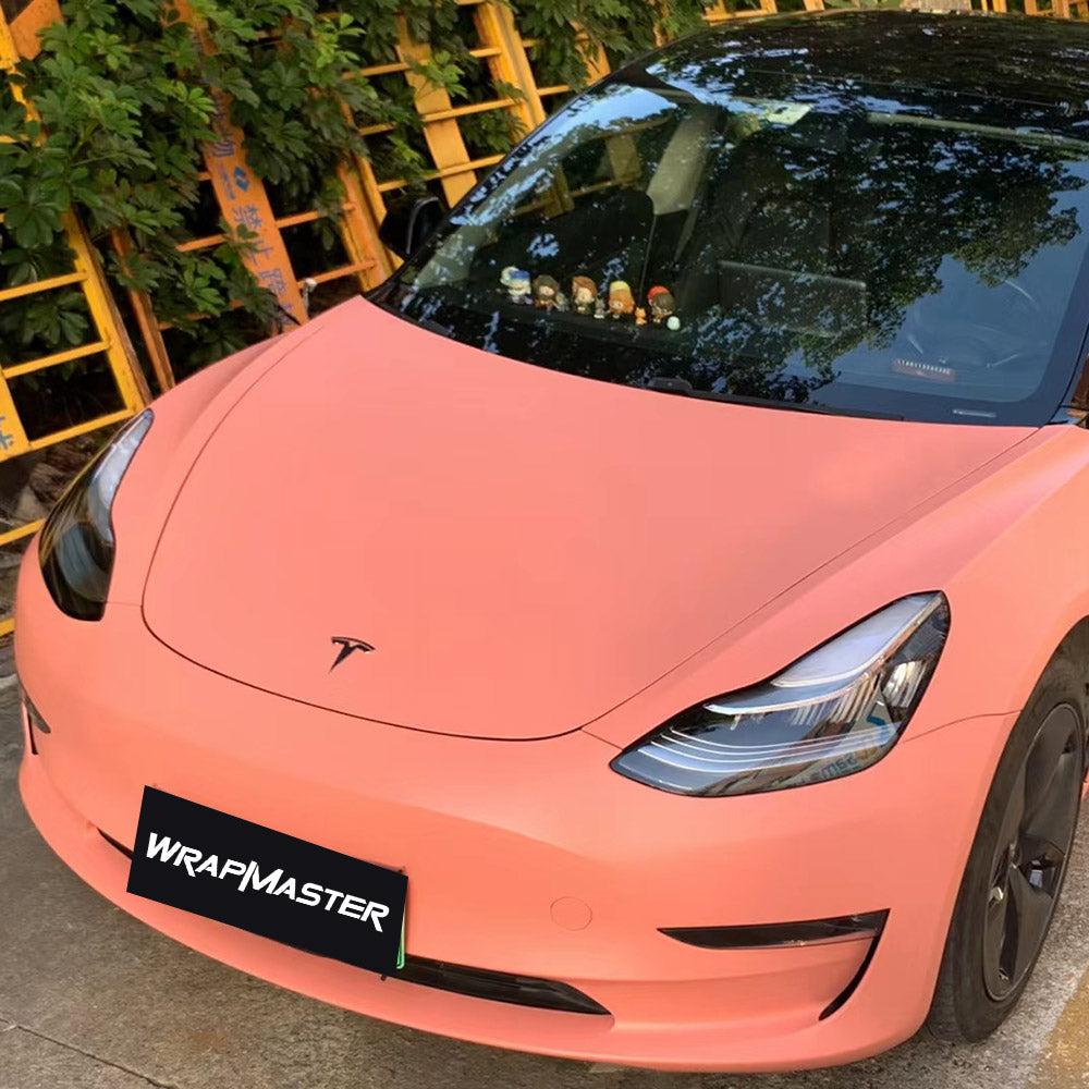 Matte Ceramic Paggy Pink Vinyl Wrap