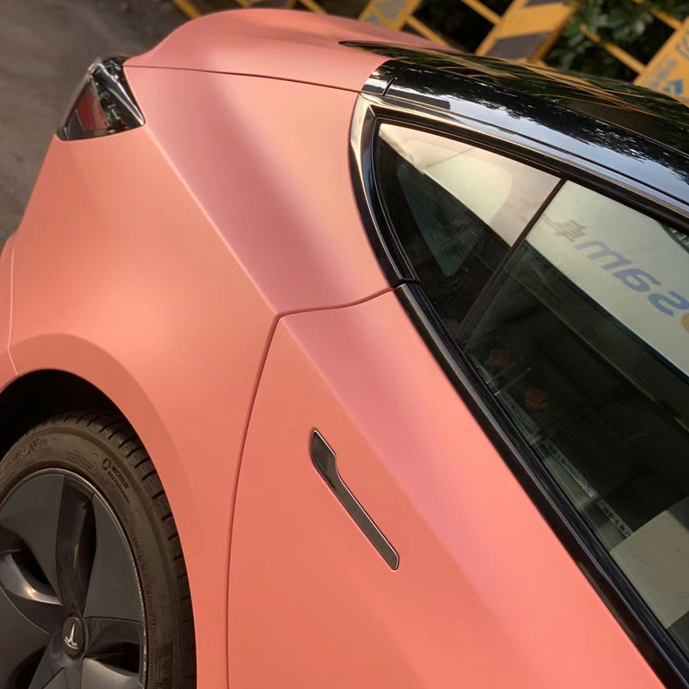Matte Ceramic Paggy Pink Vinyl Wrap
