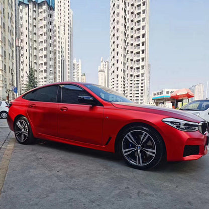Matte Ceramic Red Car Wrap